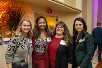 Group photo of four team members from Continental Properties.